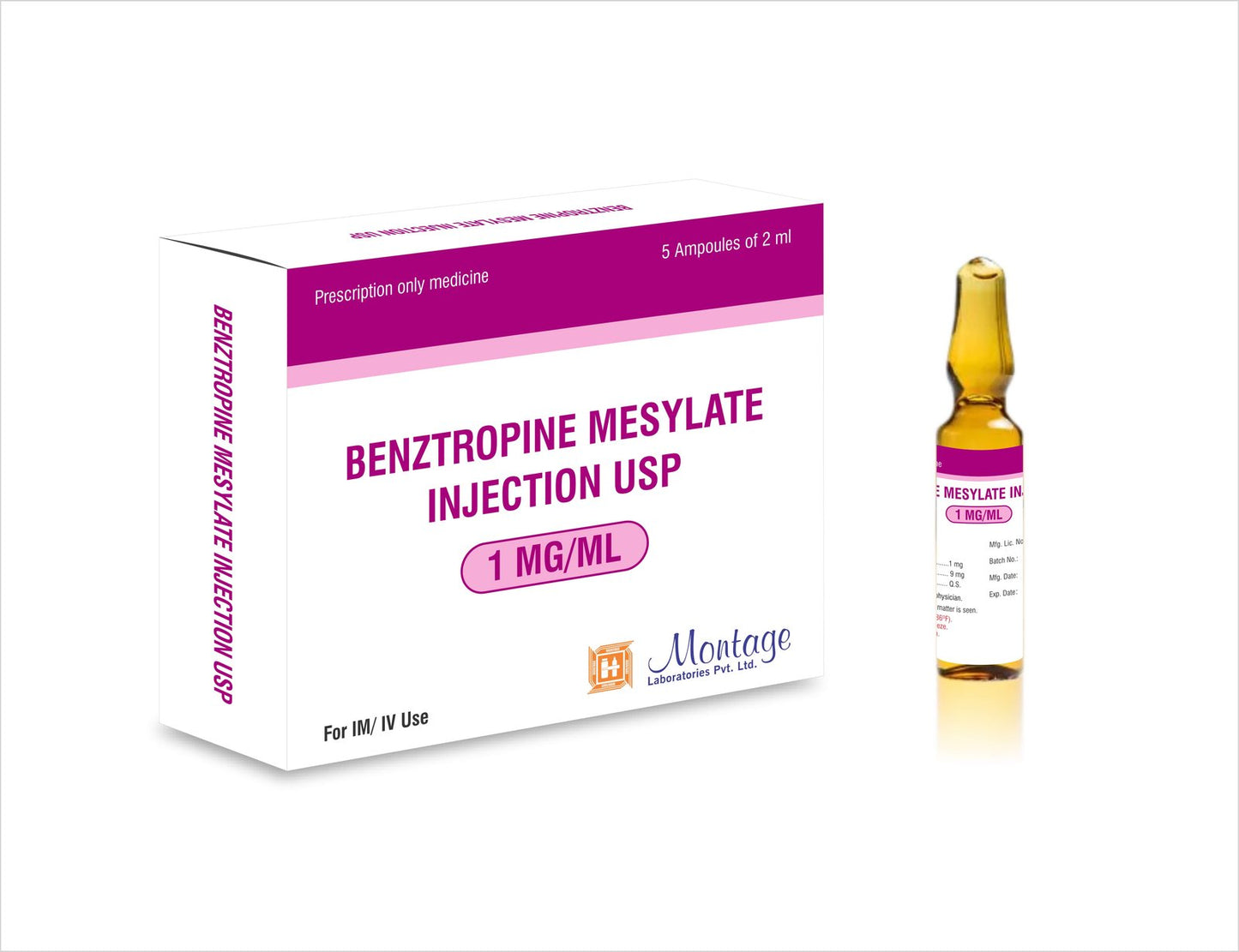 BENZTROPINE MESYLATE TB 2MG 1000