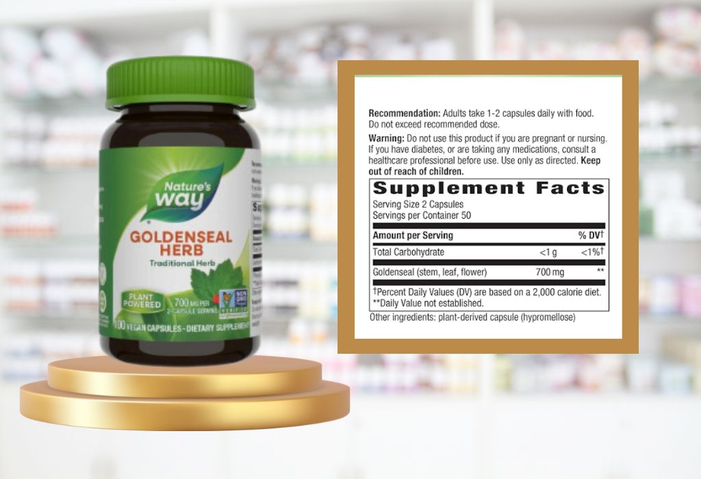 NATURE'S WAY GOLDENSEAL ROOT