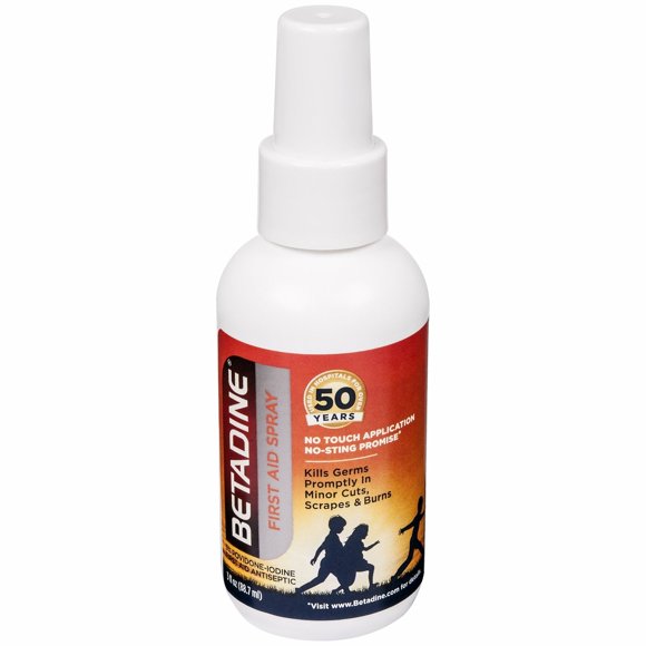 BETADINE CLEAR MAX STR ANTISPTC SPY 6OZ