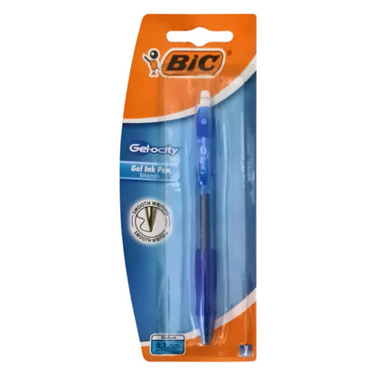 BiC Gel-ocity Retractable Pen - Blue, 2 count