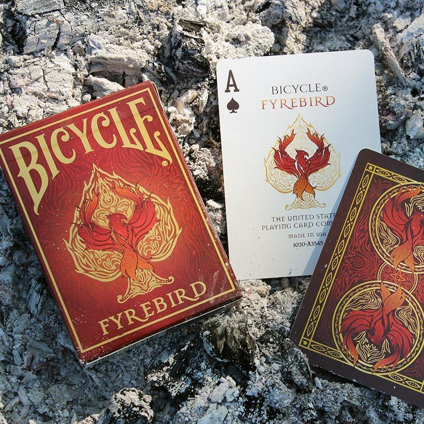 Bicycle Fyrebird Standard Playing Cards