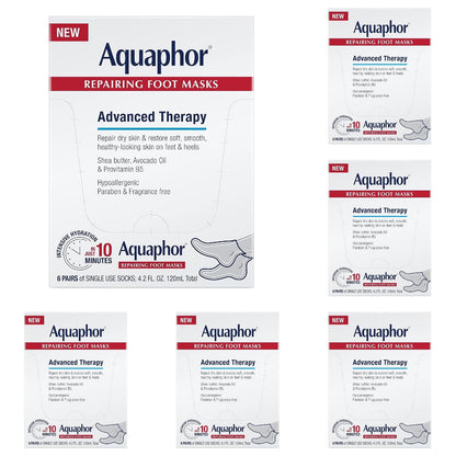 AQUAPHOR REPAIRING FOOT MASKS 1PR 20ML