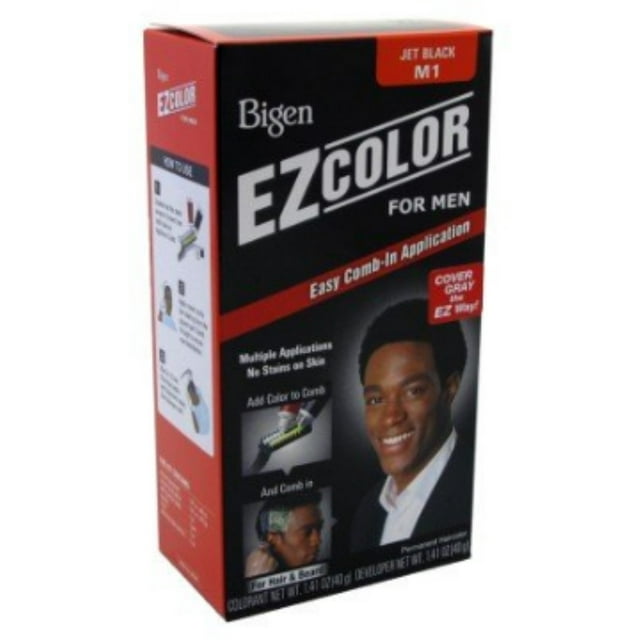 Bigen Ez Color For Men M1 Jet Black Kit