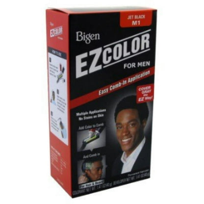 Bigen Ez Color For Men M1 Jet Black Kit