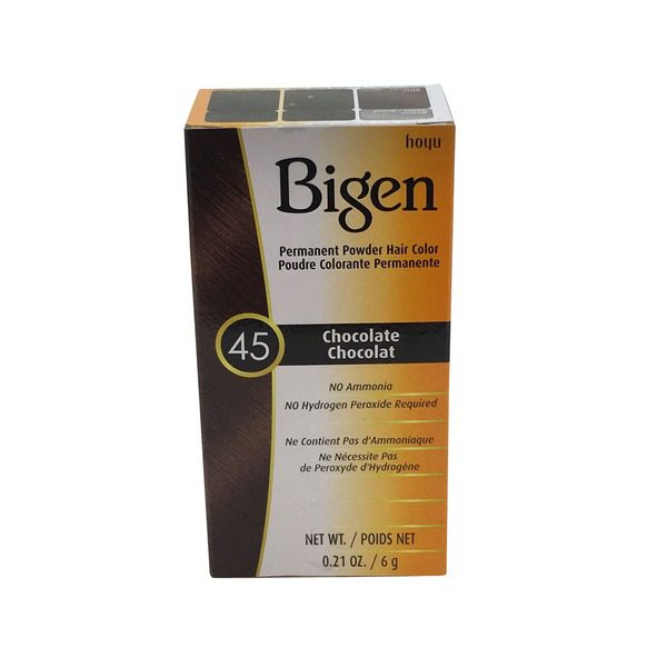 Bigen Powder Hair Color #45 Chocolate 0.21oz