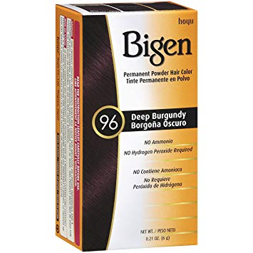 Bigen Powder Hair Color #96 Deep Burgundy 0.21oz