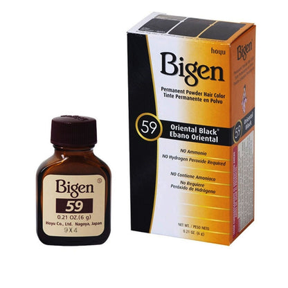 BIGEN HAIR COLOR 59 ORIE BLK