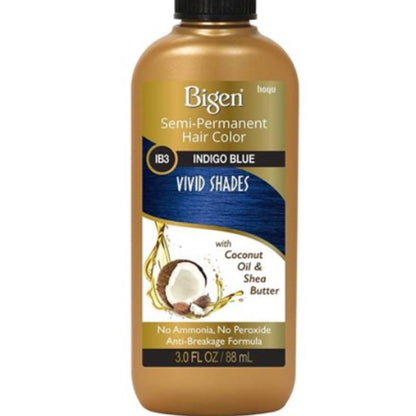 Bigen Semi-Permanent Haircolor #Ib3 Indigo Blue  3oz