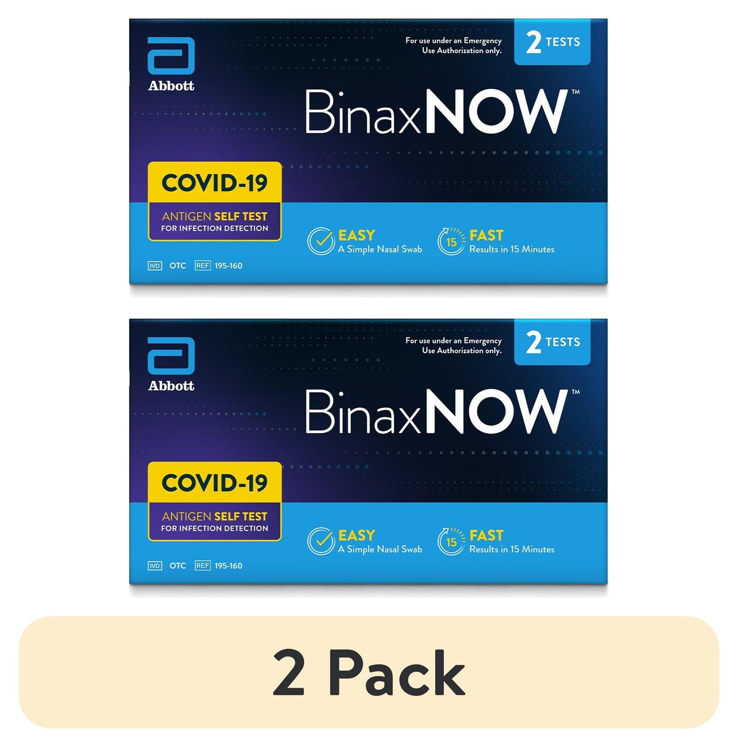 BINAXNOW COVID-19 ANTIGEN TEST KIT 2