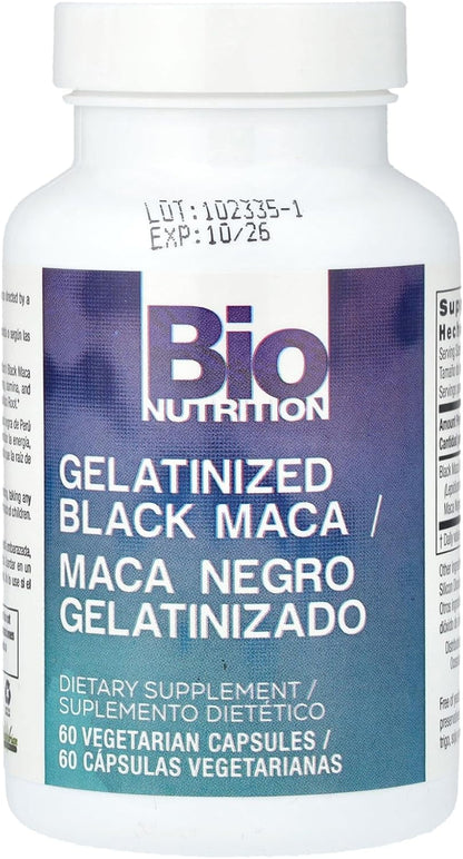 BIO NUTRITION GELATINIZED RED MACA
