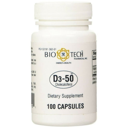 VIT D3 50000 IU CAPS 100CT BIO-TECH