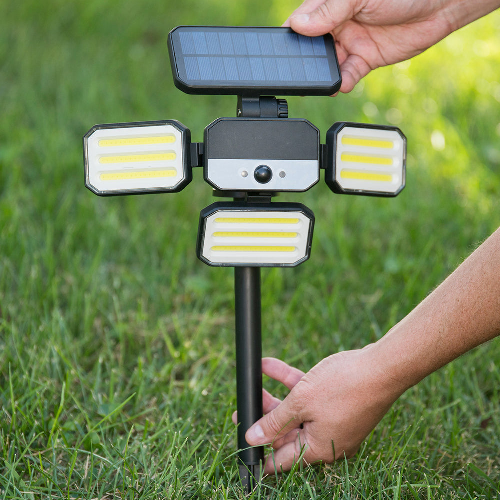 Bell + Howell Solar Powered Bionic Floodlight