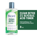 Biore Clean Detox Toner 8oz .