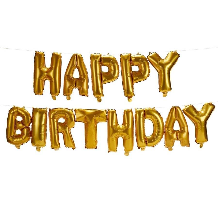 BANNER BIRTHDAY FOIL 6 FOOT