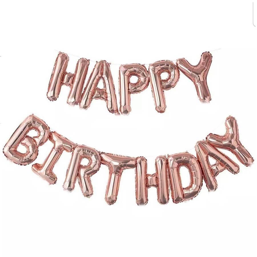 BANNER BIRTHDAY FOIL 6 FOOT