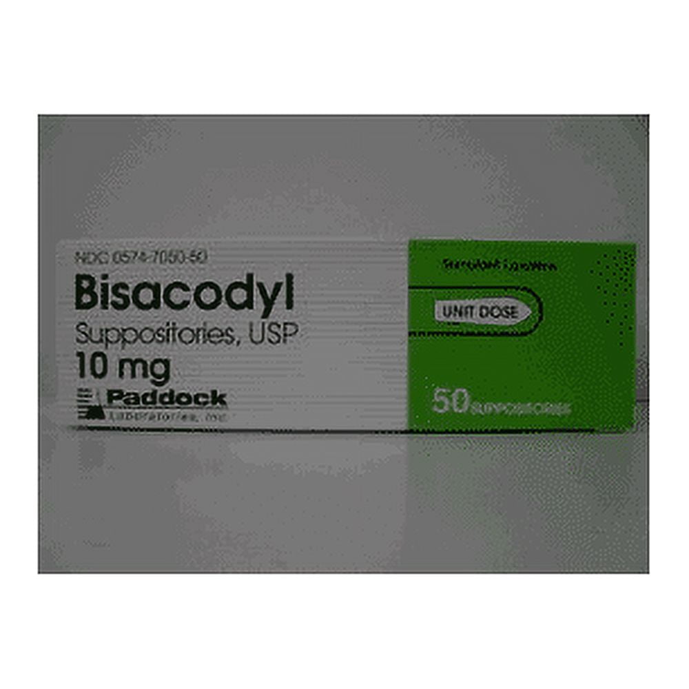 BISACODYL SU 10MG 50    RECT