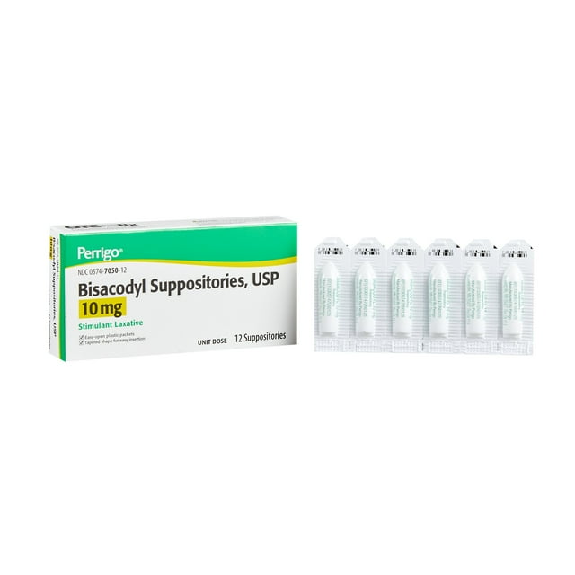 BISACODYL SU 10MG 12UD  RECT