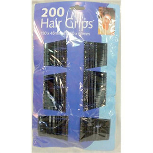 BOBBY PINS BLACK 45CT