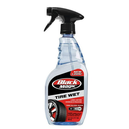 Black Magic Tire Wet Shine Spray, 23 oz
