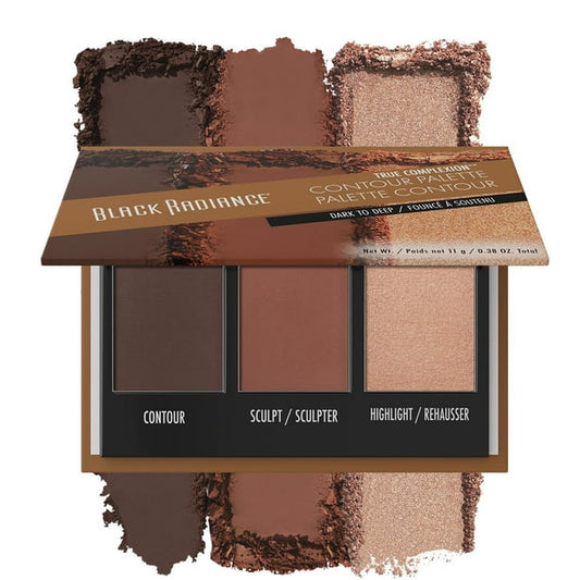Black Radiance True Complexion Contour Palette - Dark to Deep
