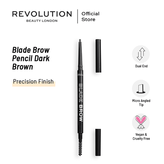 REVOLUTION Precise Brow Pencil - Ebony, 0.001 oz