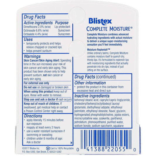 BLISTEX MOIS RVTL ST 12 SPF15