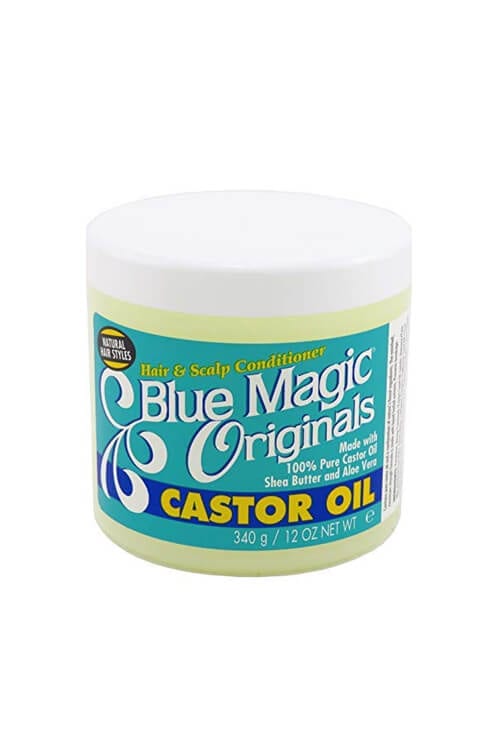 Blue Magic Castor Oil Hair & Scalp Conditioner 12oz Jar