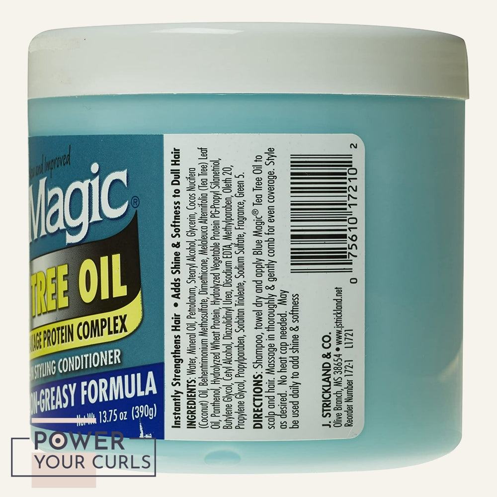 Blue Magic Tea Tree Oil Leave- In Conditioner Styling 13.75oz