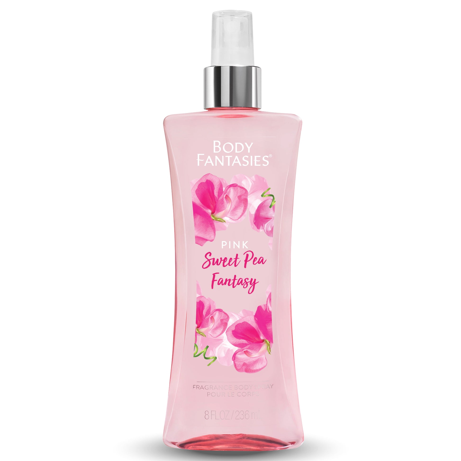 Body Fantasies Travel Sized Body Mist - Sweet Pea Fantasy, 1.7 oz