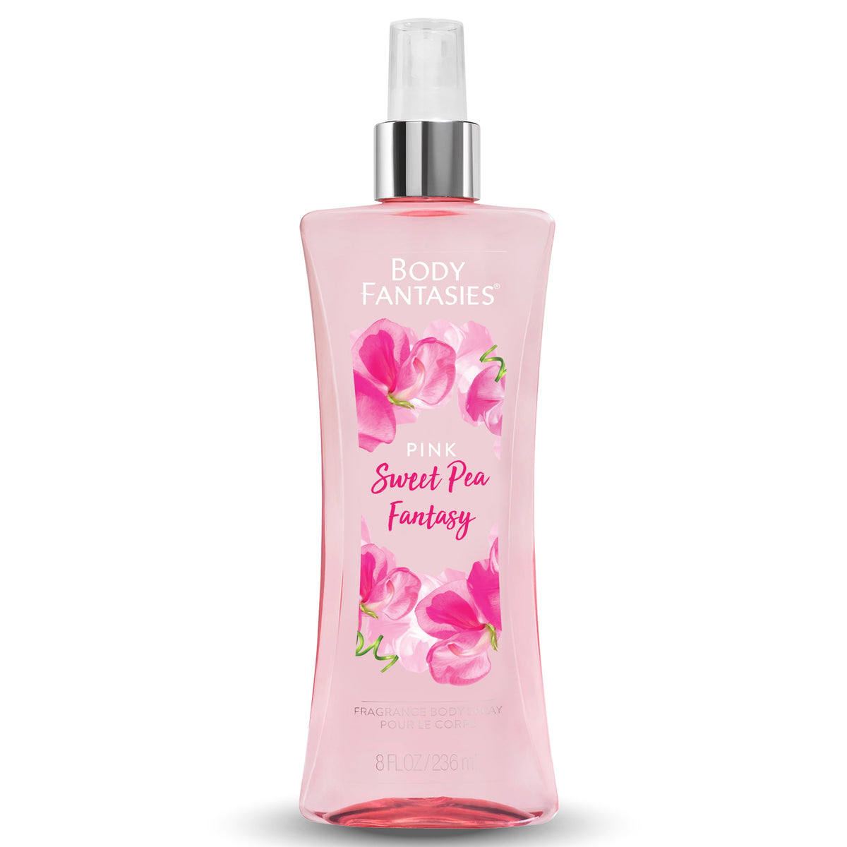 Body Fantasies Travel Sized Body Mist - Sweet Pea Fantasy, 1.7 oz