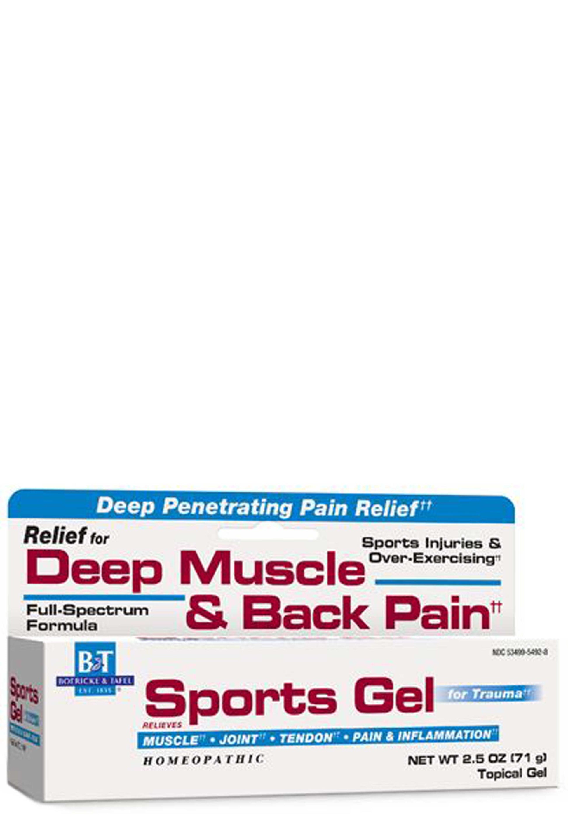 BOERICKE & TAFEL SPORTS GEL