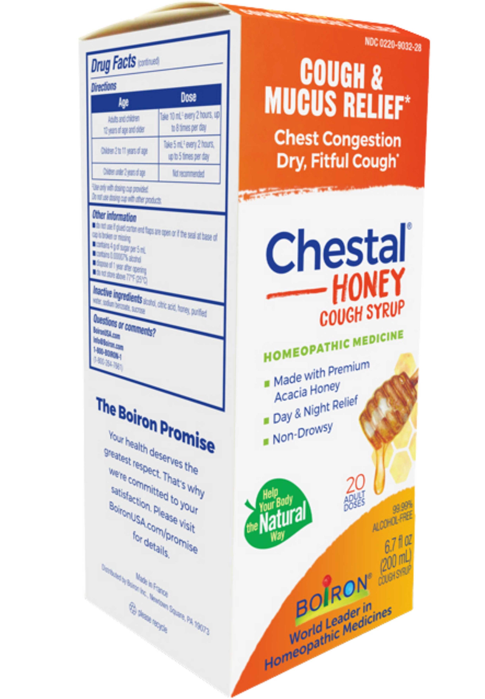 BOIRON CHESTAL,ADULT,HONEY