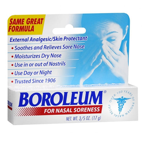 BOROLEUM NASAL SOOTHING OINTMENT 0.6OZ