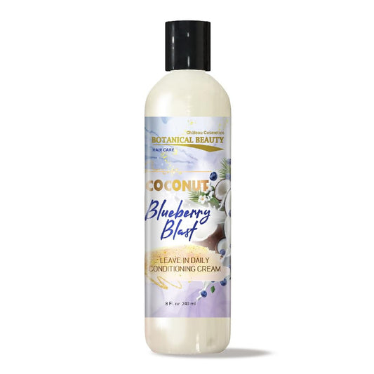 Botanical Beauty Cond Cream Leave-In Coconut Blueberry 8oz