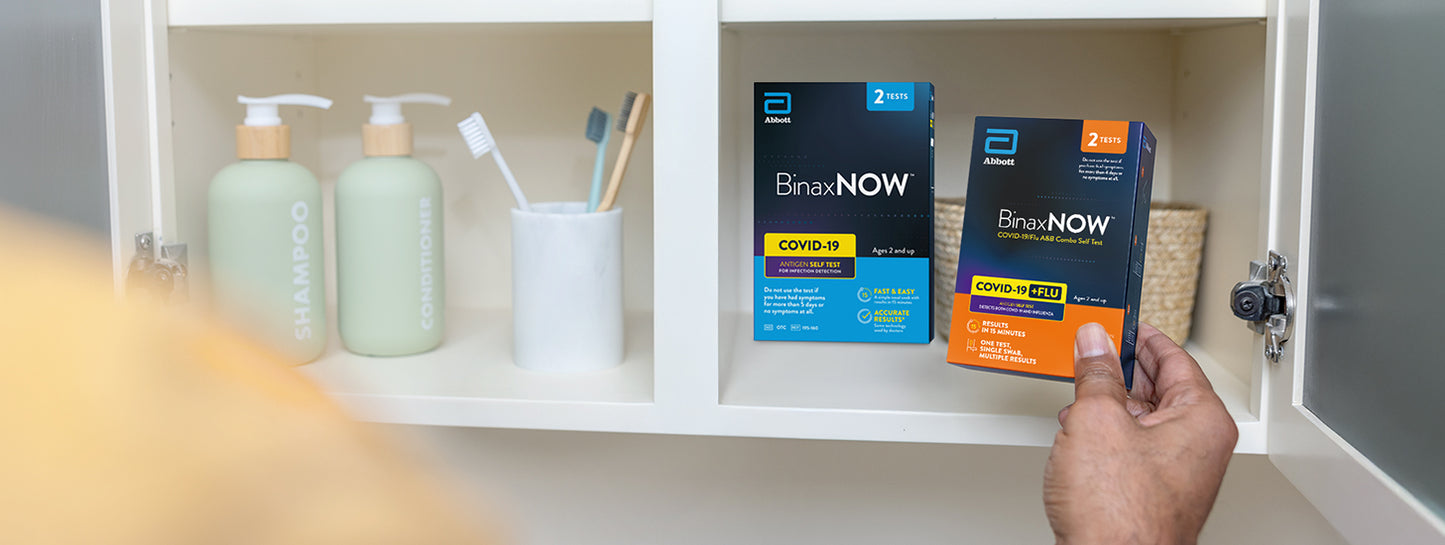BINAXNOW COVID-19/FLU SELF-TEST KIT 2CT