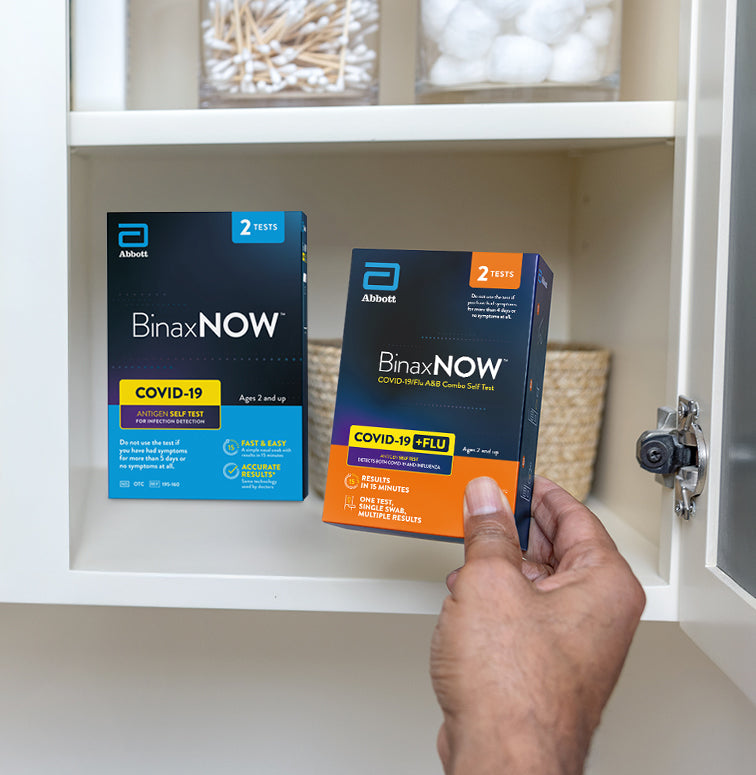 BINAXNOW COVID-19/FLU SELF-TEST KIT 2CT