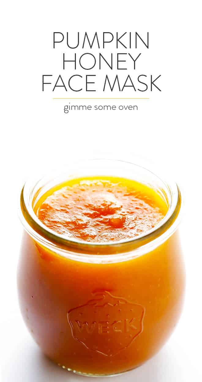 Instant Brightening Face Mask; Pumpkin & Honey