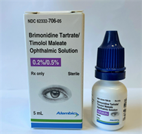 BRIMONIDINE/TIMOL DR 0.2-0.5% 5ML