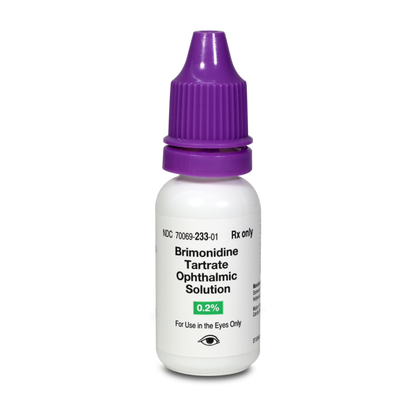BRIMONIDINE TART DR 0.1% 5ML OPTH