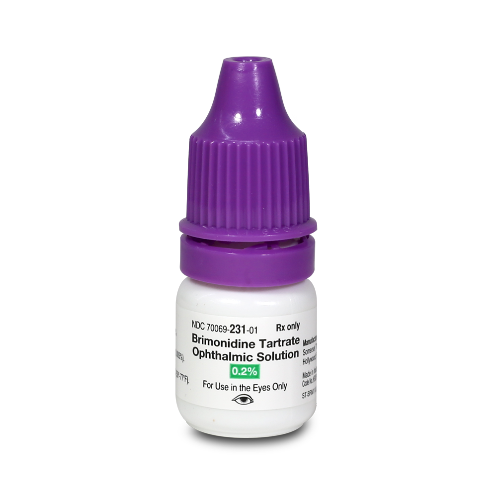 BRIMONIDINE TART DR0.1% 10ML OPTH