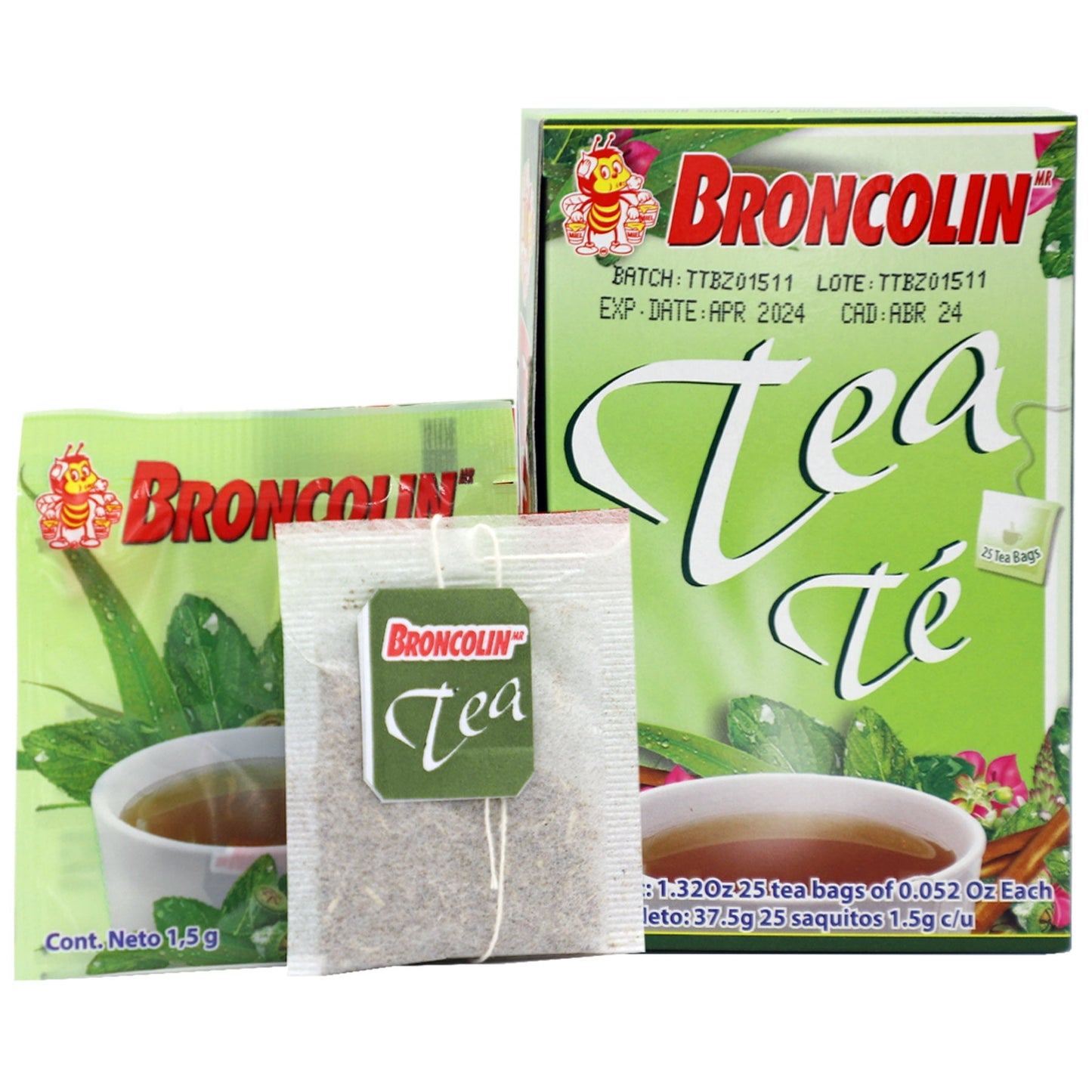 BRONCOLIN TEA 25-BAGS