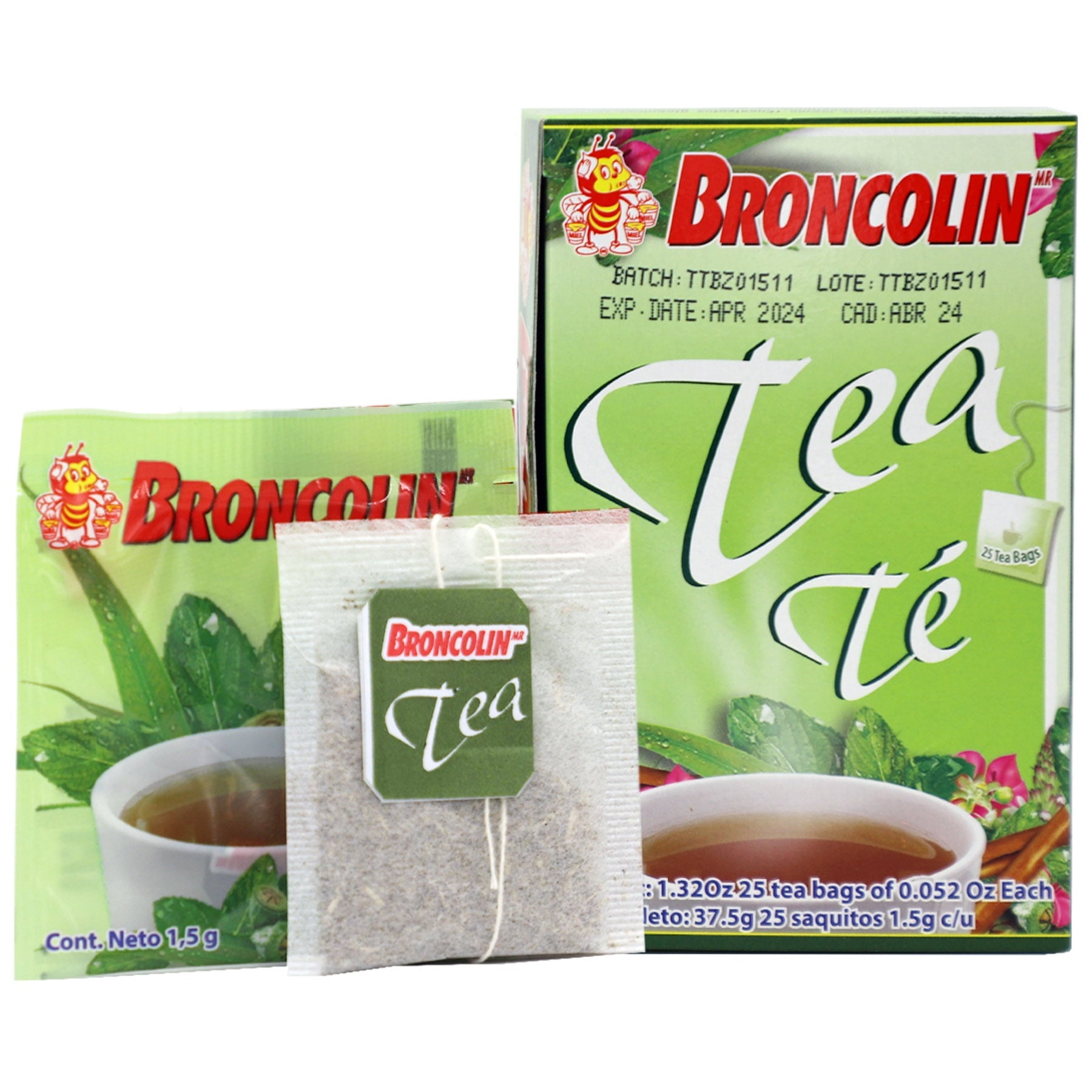 BRONCOLIN TEA 25-BAGS