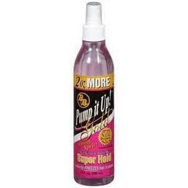 Bronner Bros Pump It up Styling Spritz Gold Super Hold, 8 oz