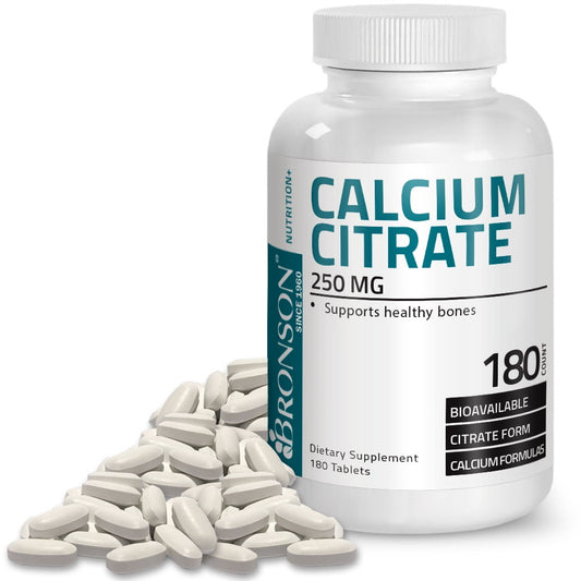 CALCIUM CITRATE 250MG TABLET 180CT M-H