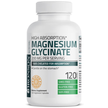 GNP MAGNESIUM GLYCINATE 200 MG CAP 100