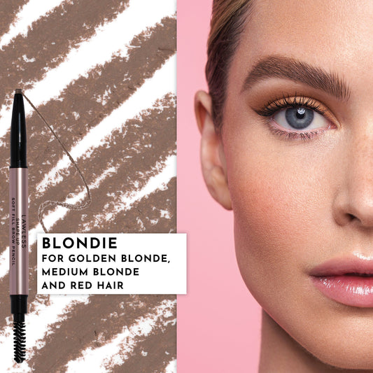 alleyoop Swift Brow Shape + Fill Brow Pencil - Medium Brown
