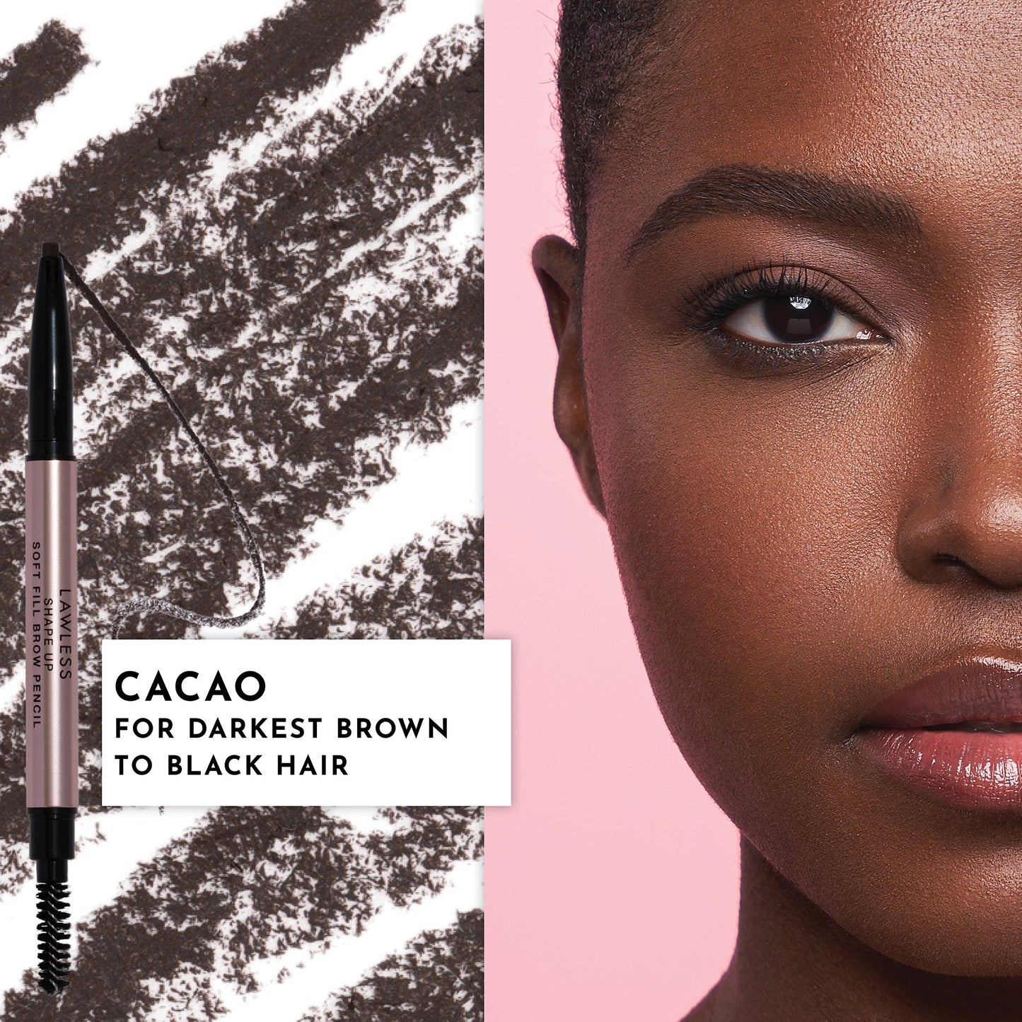 alleyoop Swift Brow Shape + Fill Brow Pencil - Soft Brown