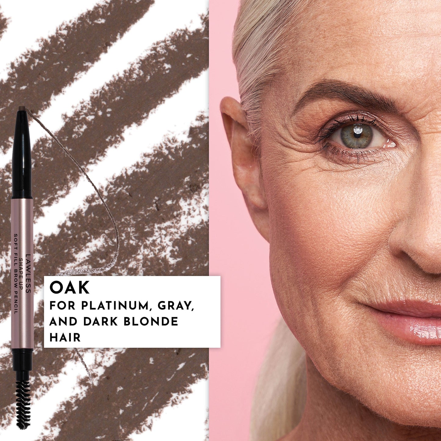 alleyoop Swift Brow Shape + Fill Brow Pencil - Soft Brown