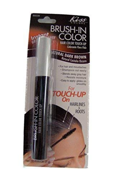 Kiss Red Root Touch-Up Brush Natural Dark Brown (3in)