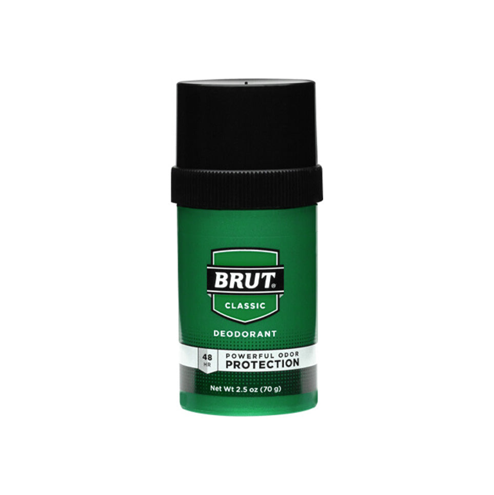Brut Deodorant 2.7oz Round Solid Classic